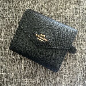 Coach Black Leather Wallet
